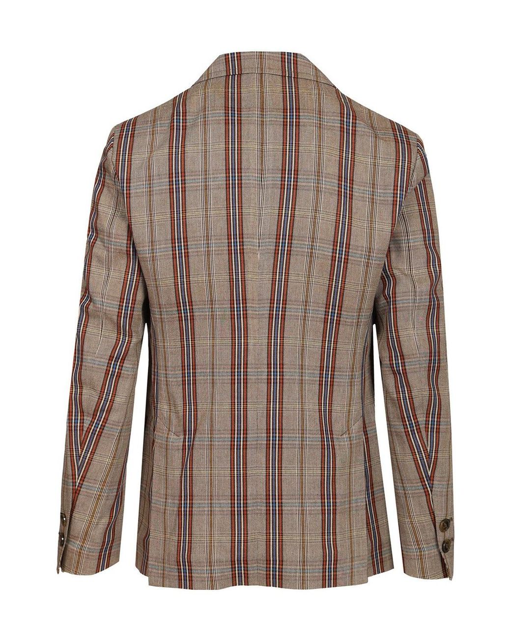 Vivienne Westwood Brown Db Cruise Checked Blazer for men