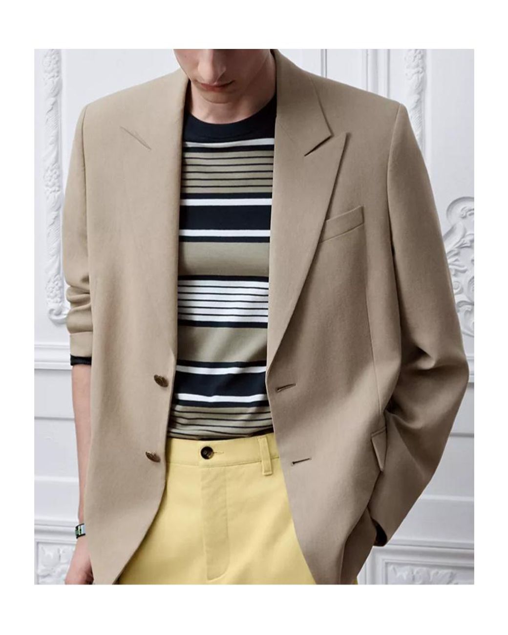 Dior Natural Iviera Single-Breasted Jacket for men