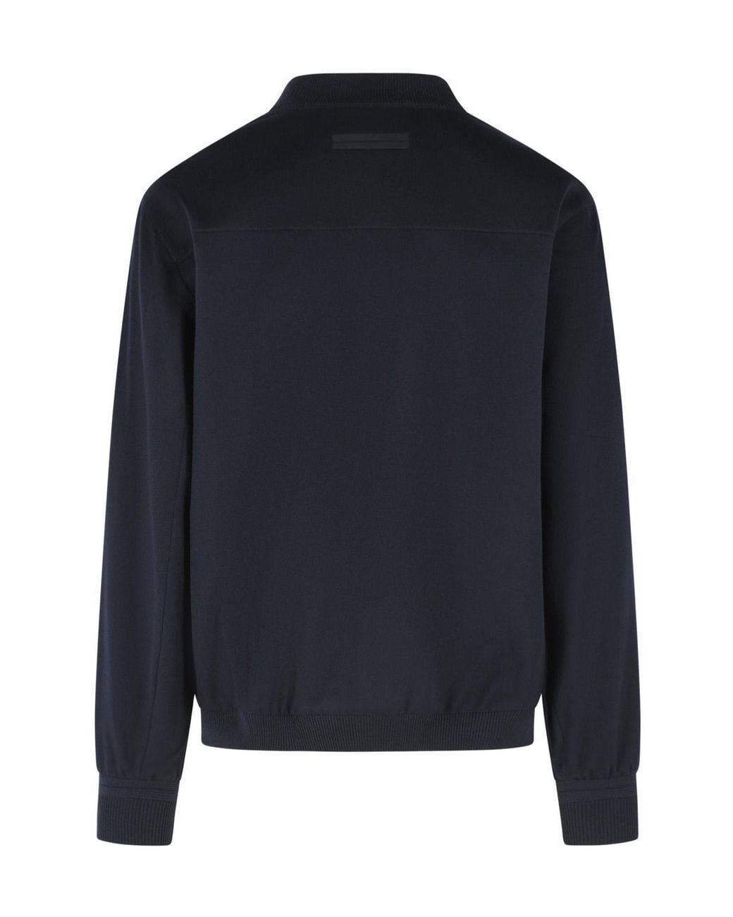 Zegna Blue Oasi Water Repellent Bomber Jacket for men