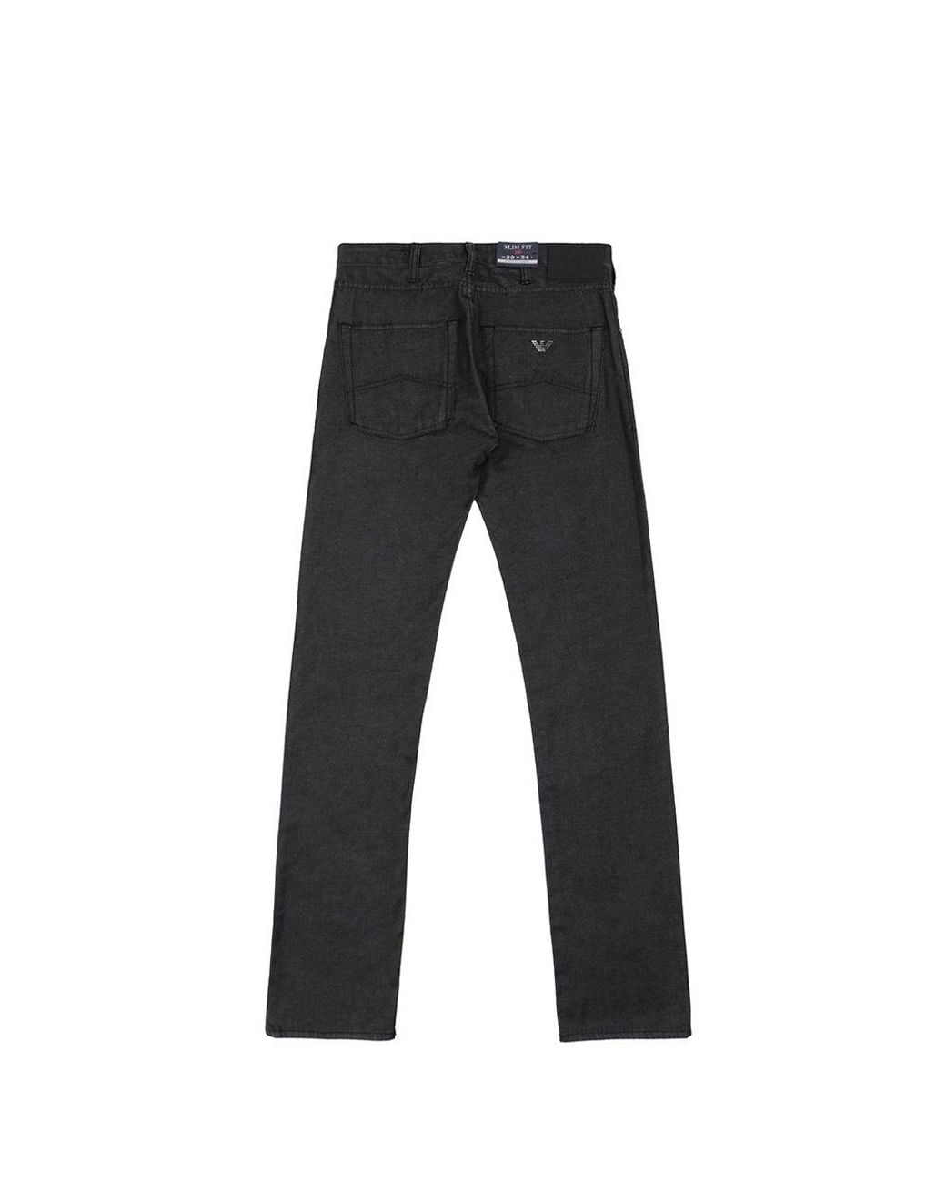 Armani Jeans Gray Logo Jeans for men