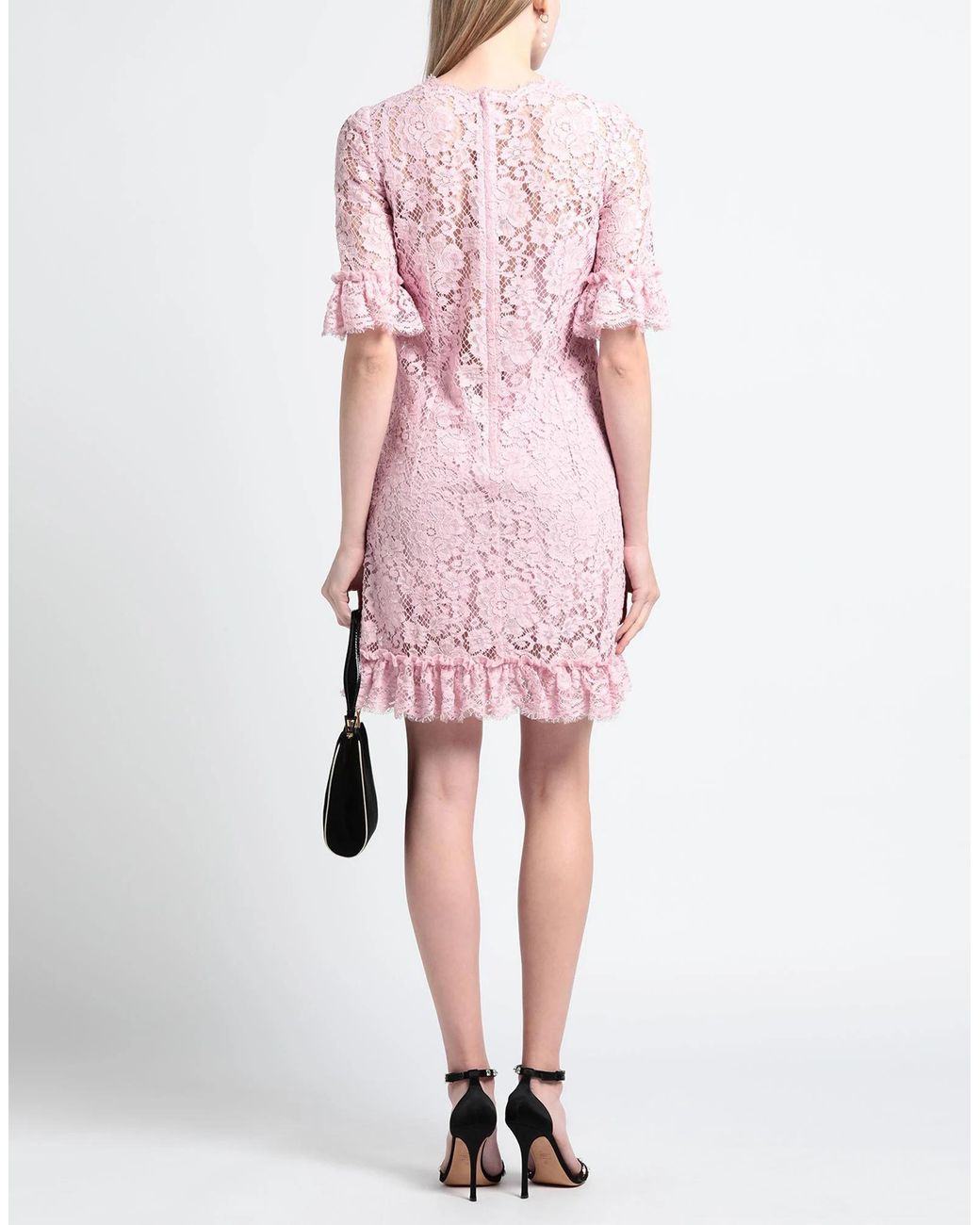 Dolce & Gabbana Pink Short Dresses