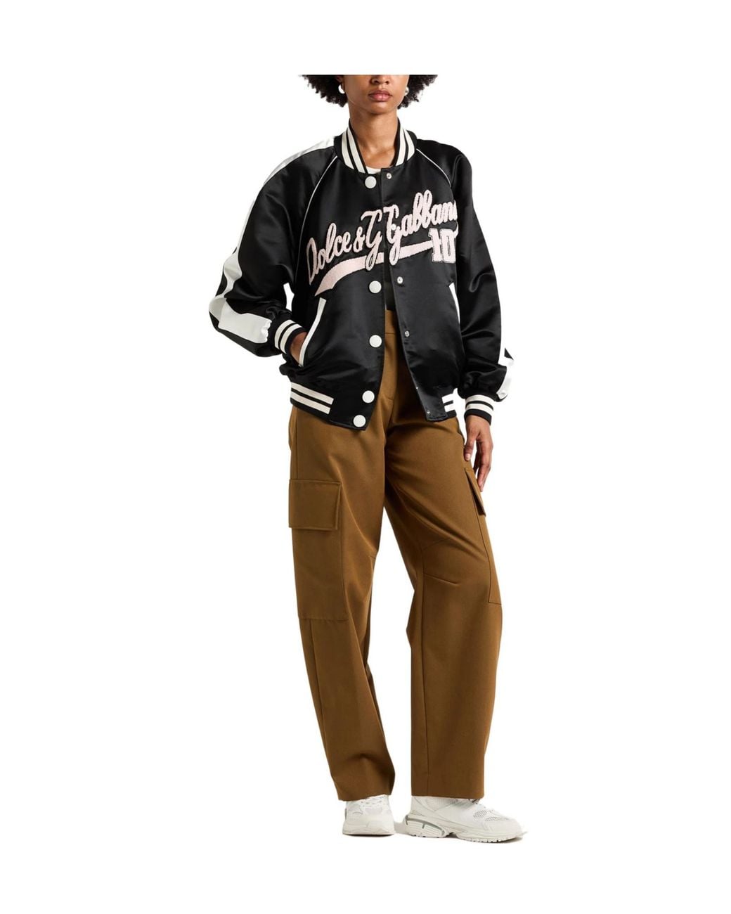Dolce & Gabbana Black Jacket Polyester