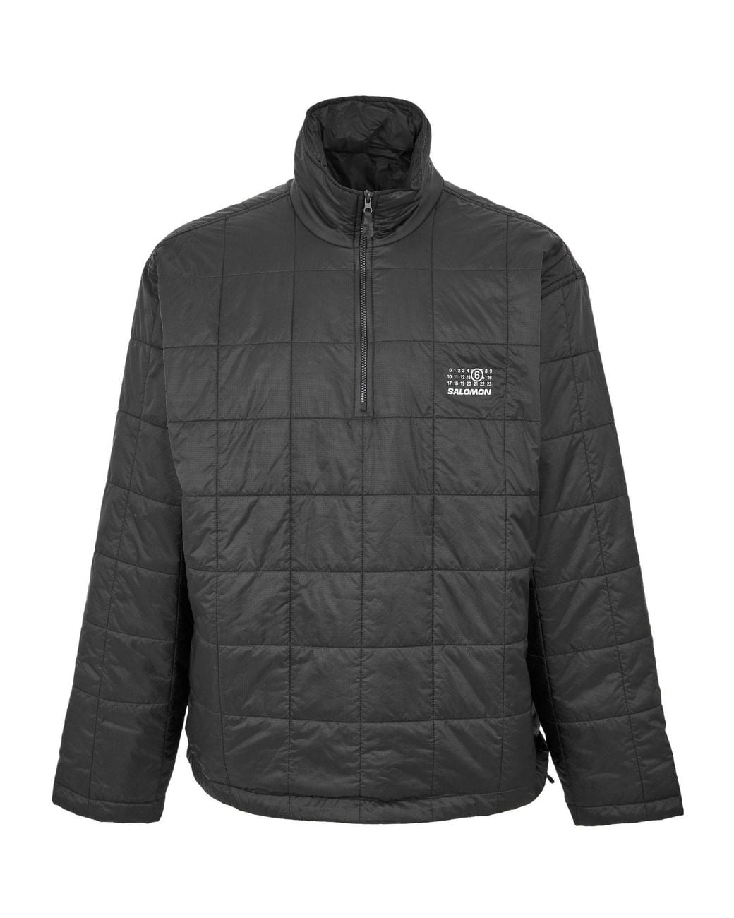 MM6 by Maison Margiela Gray Reversible Insulated Long Sleeve Quilted Jacket for men