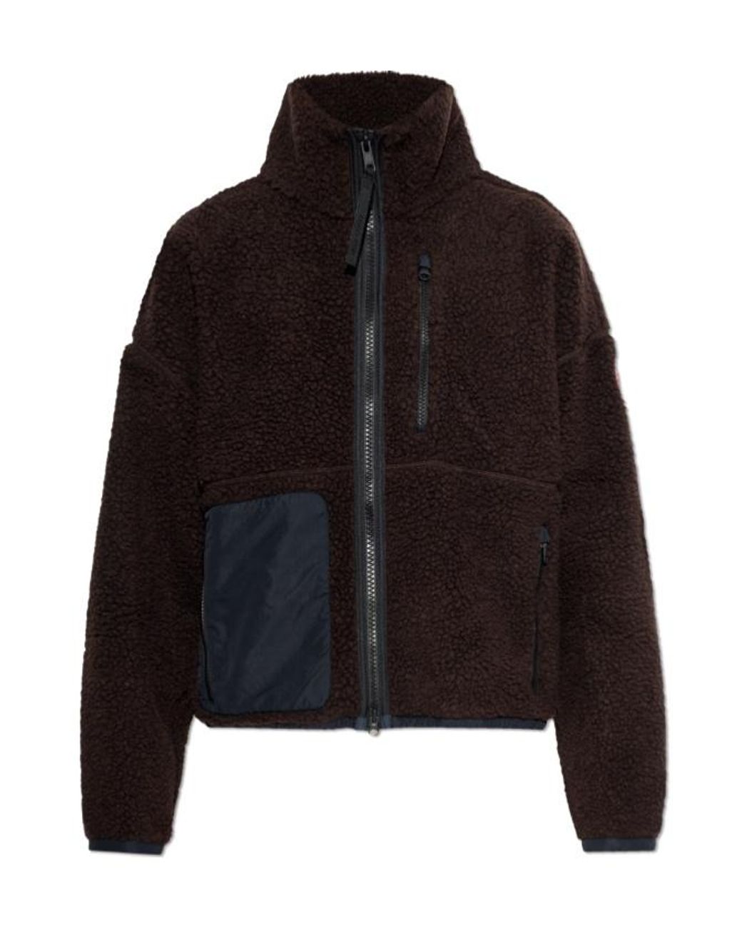Canada Goose Black Zip-Fastening Fleece Jacket