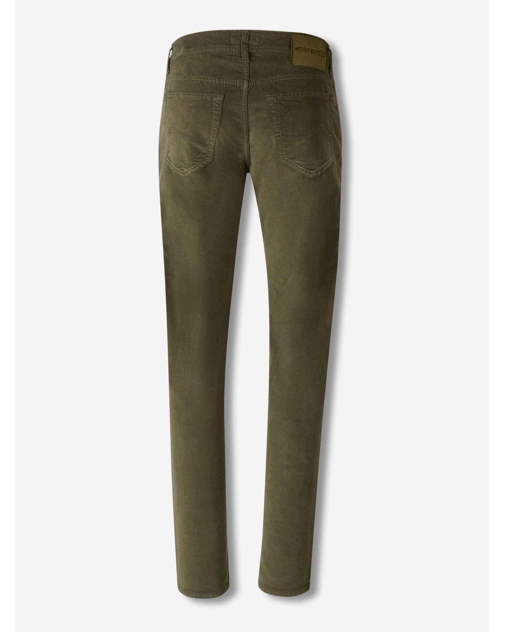 Jacob Cohen Green Belt Loop Casual Pants for men