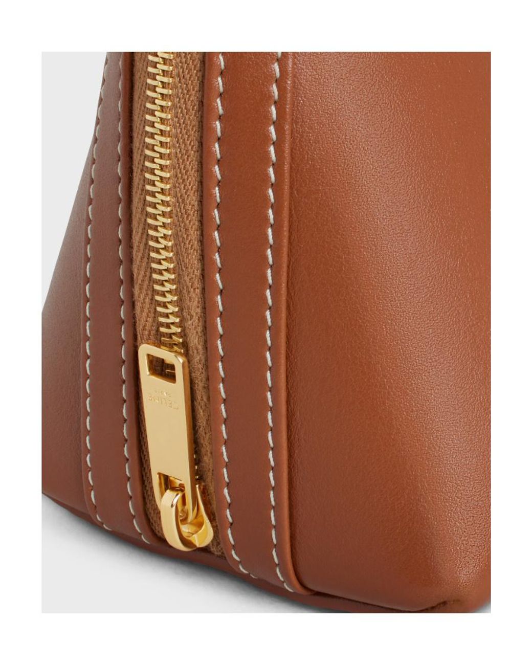 Céline Brown Clutch On Chain