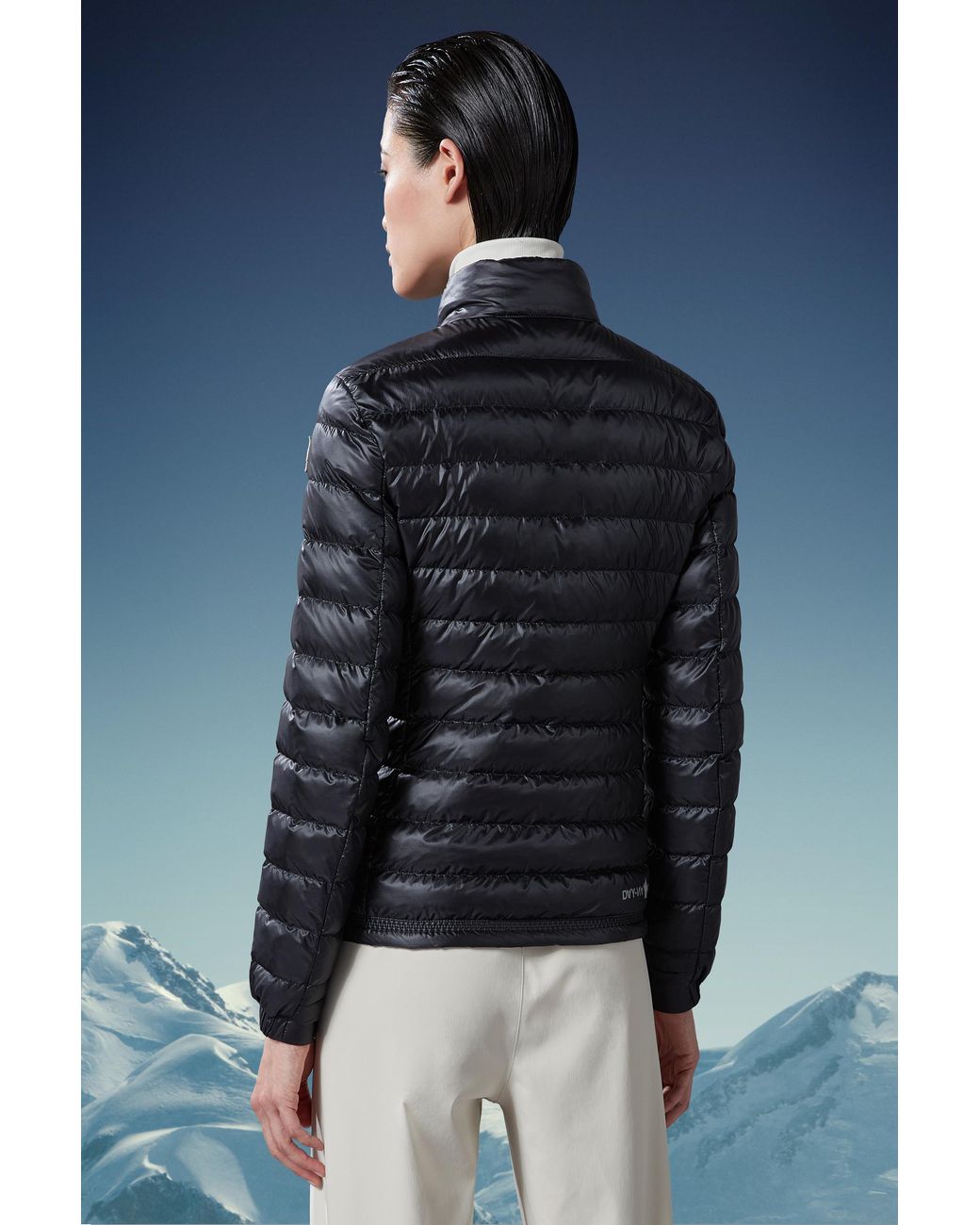 Moncler Black Grenoble Walibi Padded Zipped Jacket