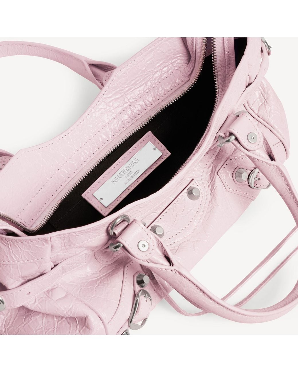 Balenciaga Pink Le City Bag East-West Mini