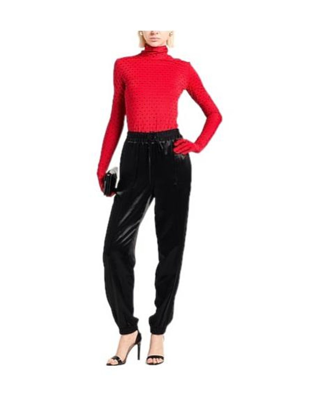MAX&Co. Red Long Sleeves Tops