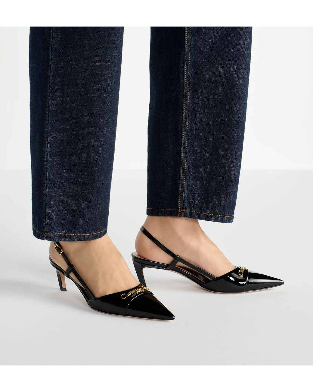 Dior Black My Slingback Pump