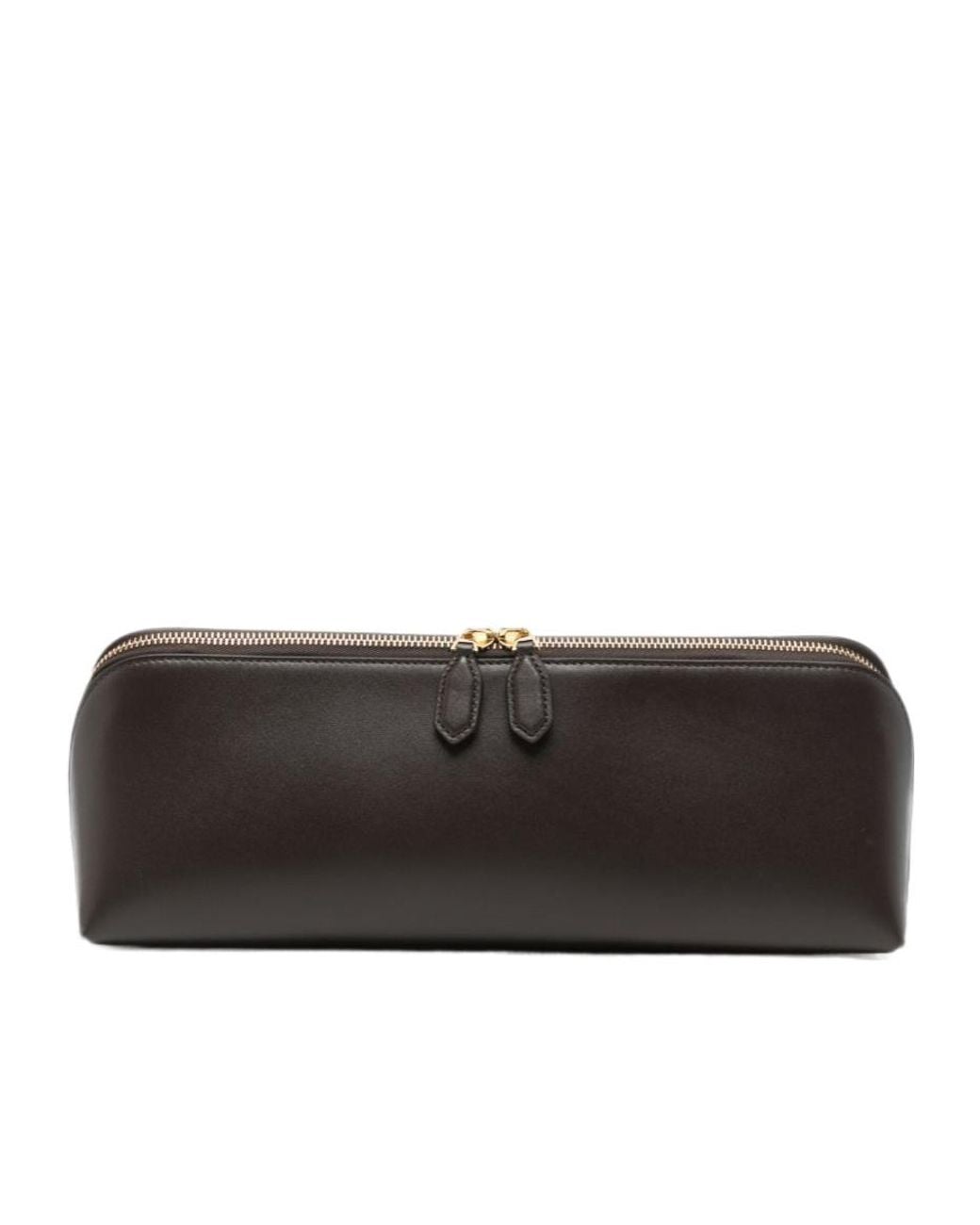 Alaïa Black Zip-Top Clutch