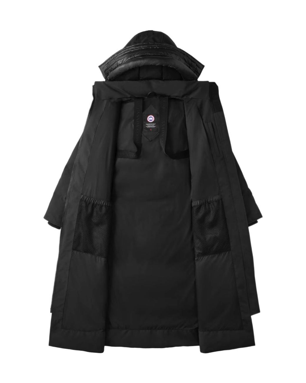 Canada Goose Black Mystique Hooded Parka