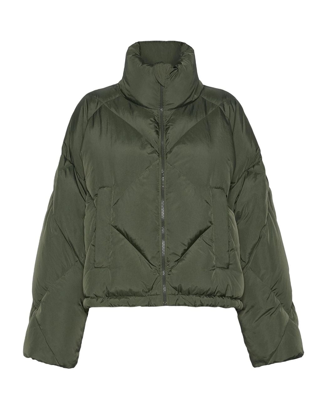 Weekend by Maxmara Green Edito Quilted Down Jacket