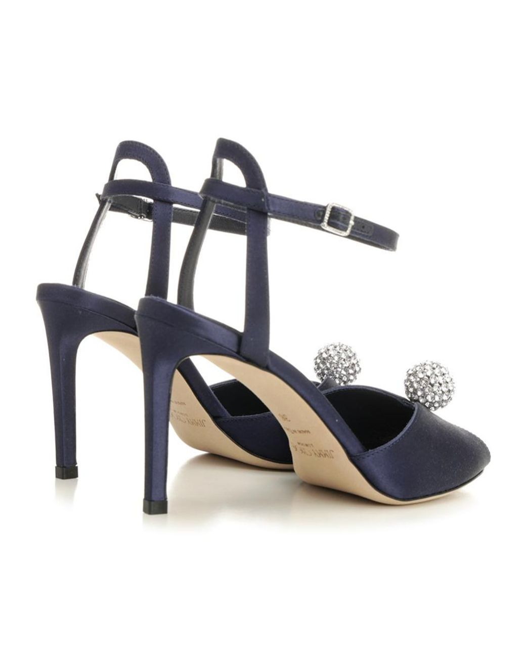 Jimmy Choo Blue Sacora 85 Sandal