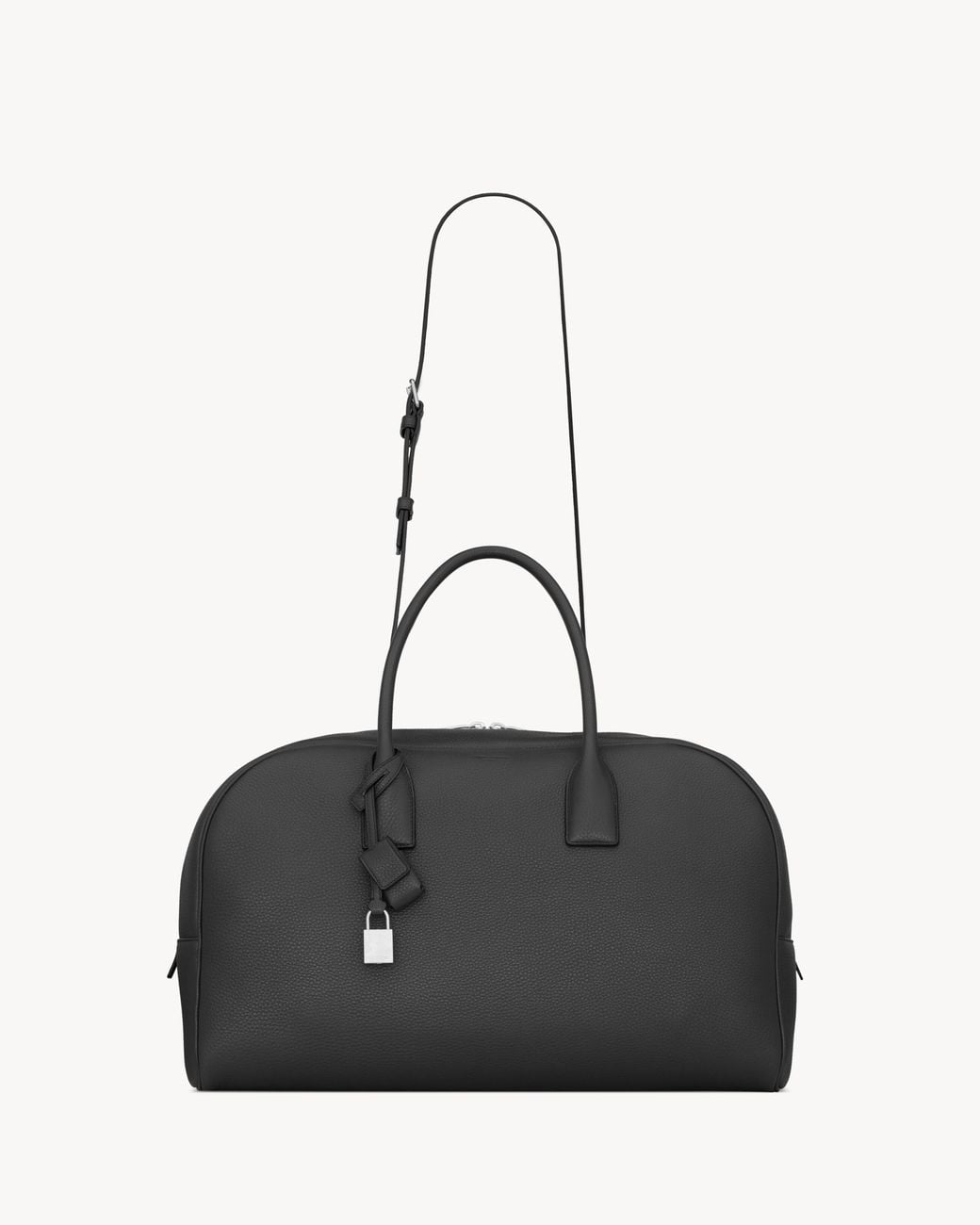 Saint Laurent Black Medium Bowling Duffle Bag for men