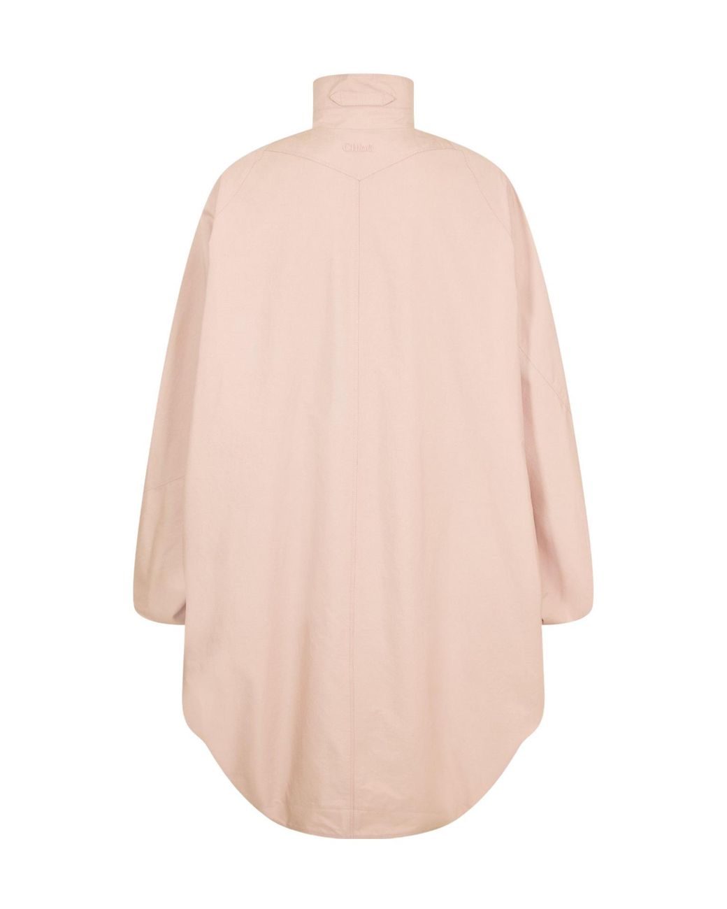 Chloé Pink High-Neck Coat