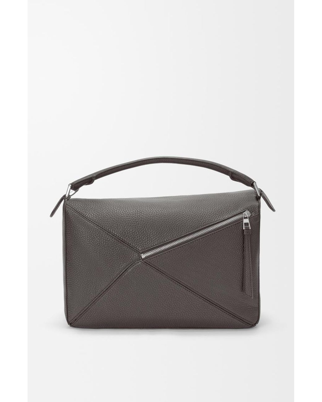 Loewe Gray Large Puzzle Bag for men