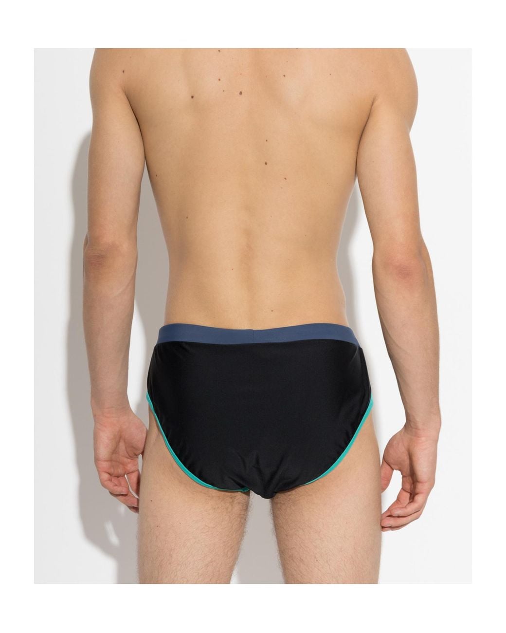 Moschino Black Swim Briefs for men