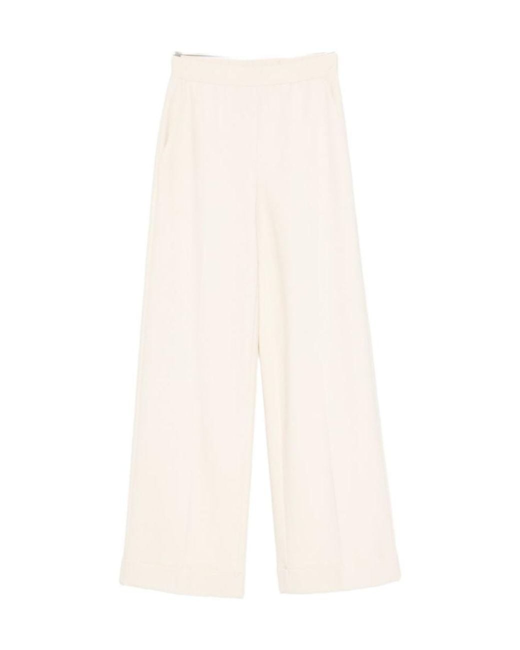 Semicouture White Trousers
