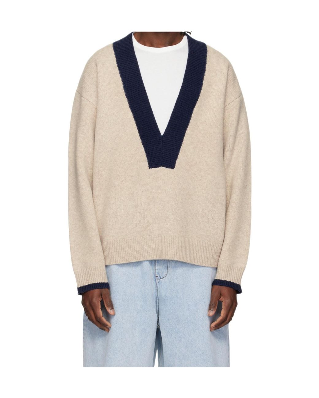 Entire studios Blue Echo Knit Sweater for men