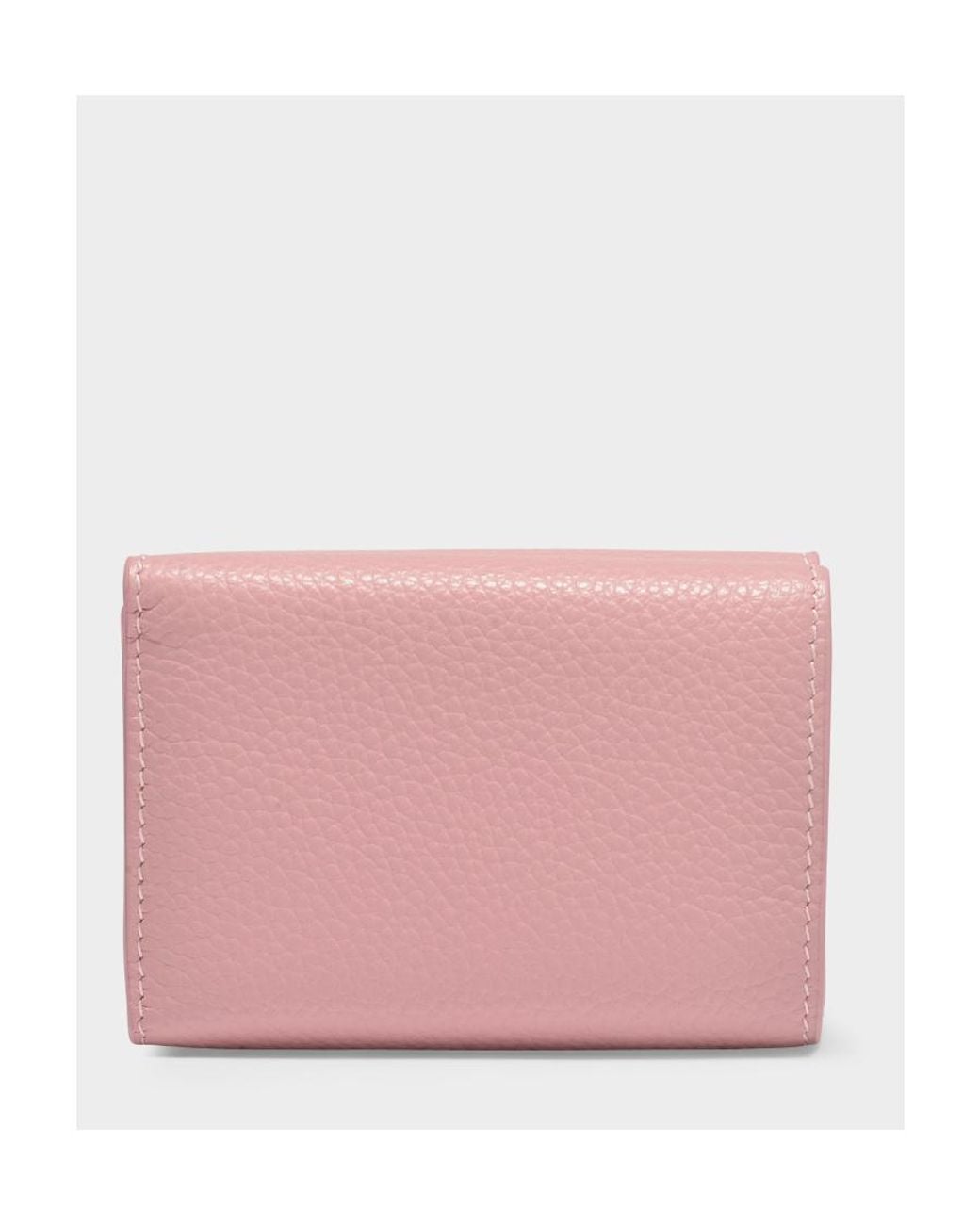 Balenciaga Pink Logo Wallet