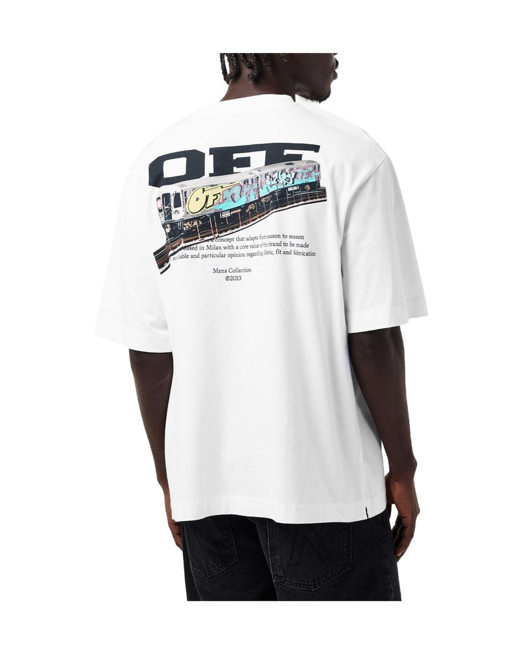 Off-White c/o Virgil Abloh White Slimming T-Shirt for men
