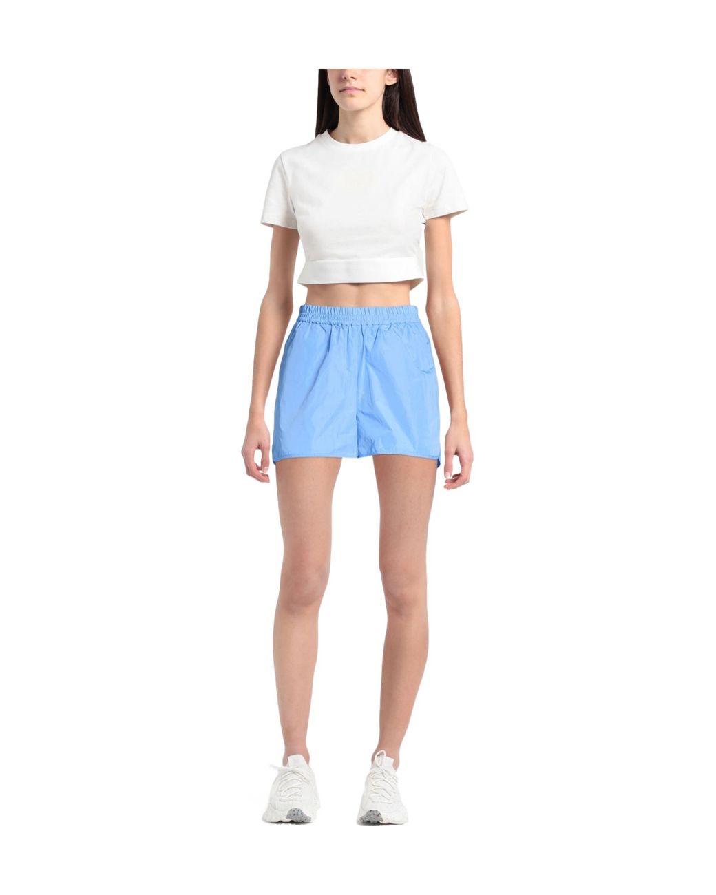MAX&Co. Blue Plain Colour Shorts