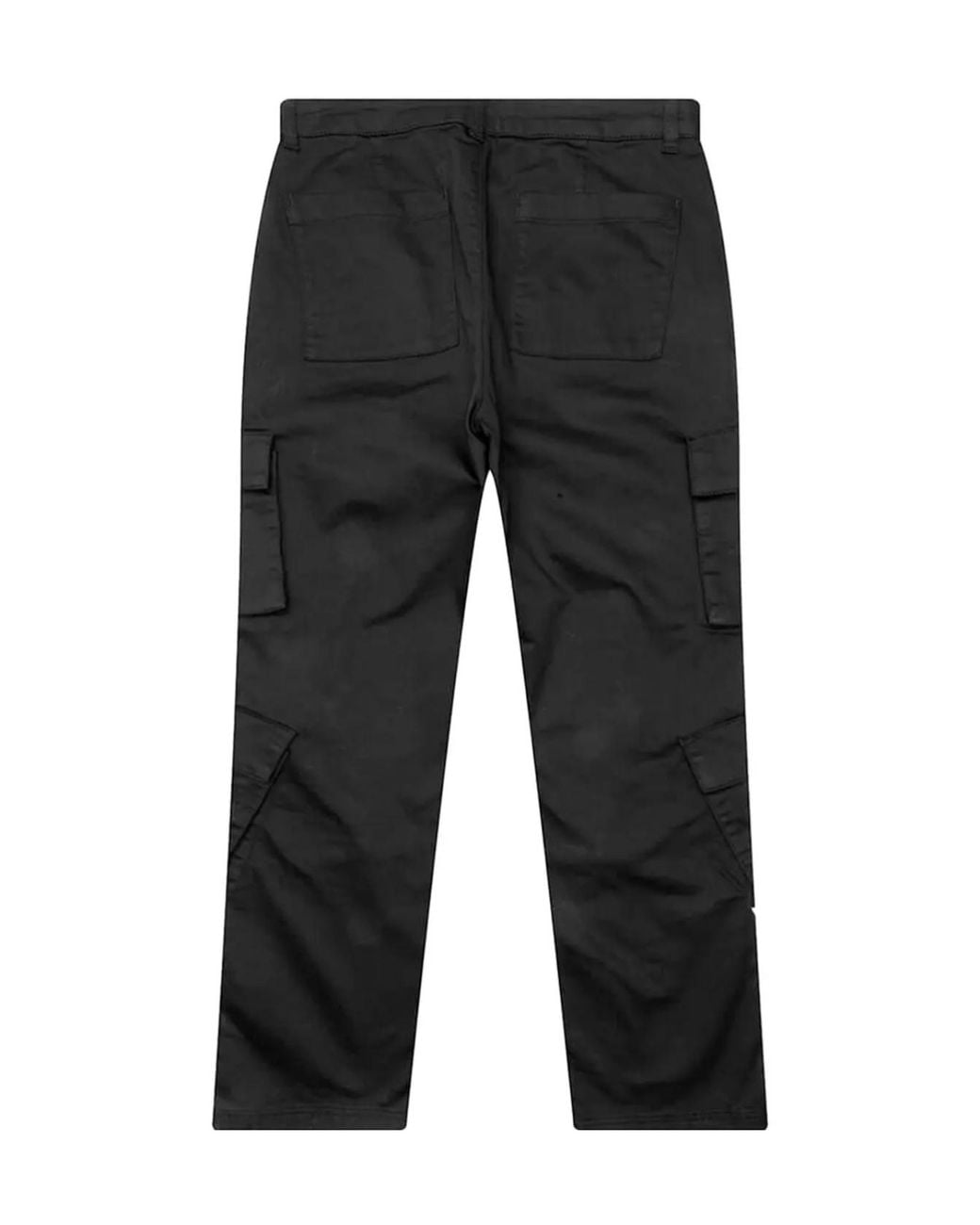 Represent Black Clo Cargo Flap-Pocket Trousers for men