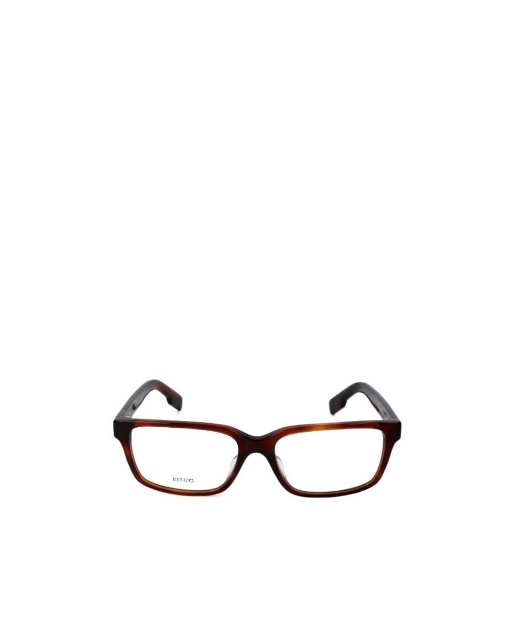 KENZO White Logo Optical Glasses for men