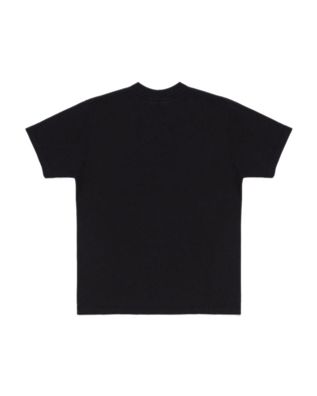 Marcelo Burlon Black Eclipse Cross-Print Cotton T-Shirt for men
