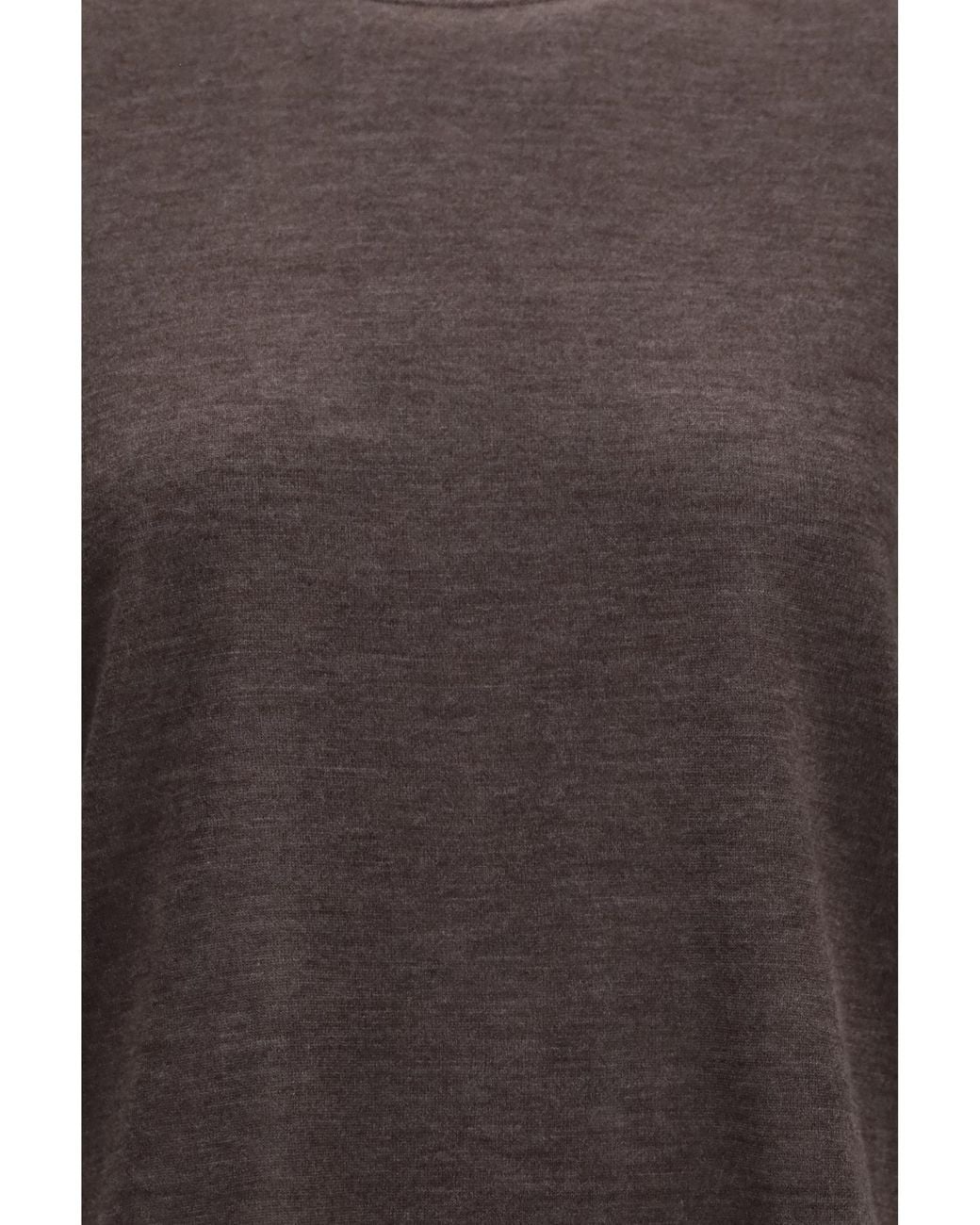 Loulou de Saison Brown Nala Fine Knit T-Shirt