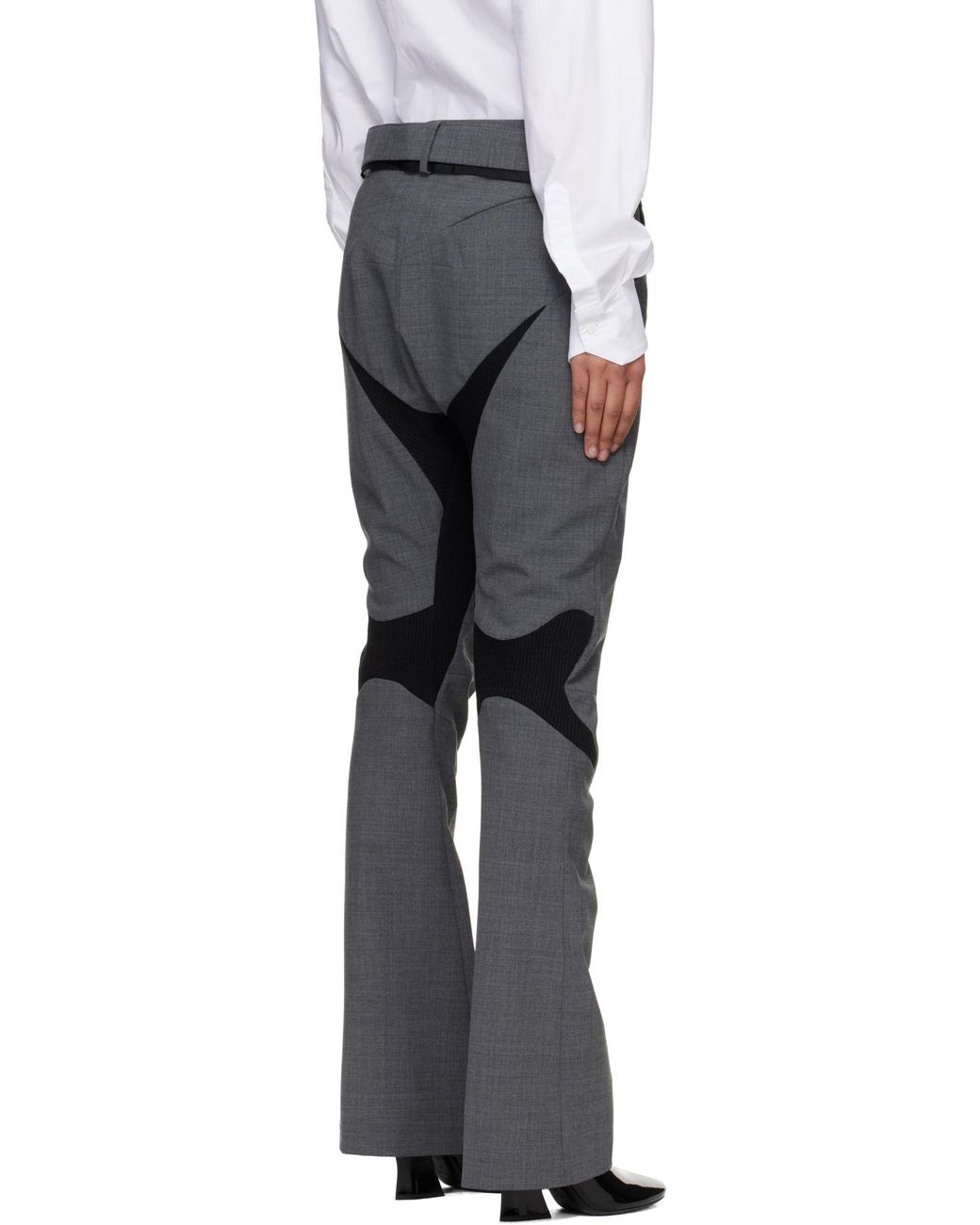 OTTOLINGER Gray Trousers With Belt Loops