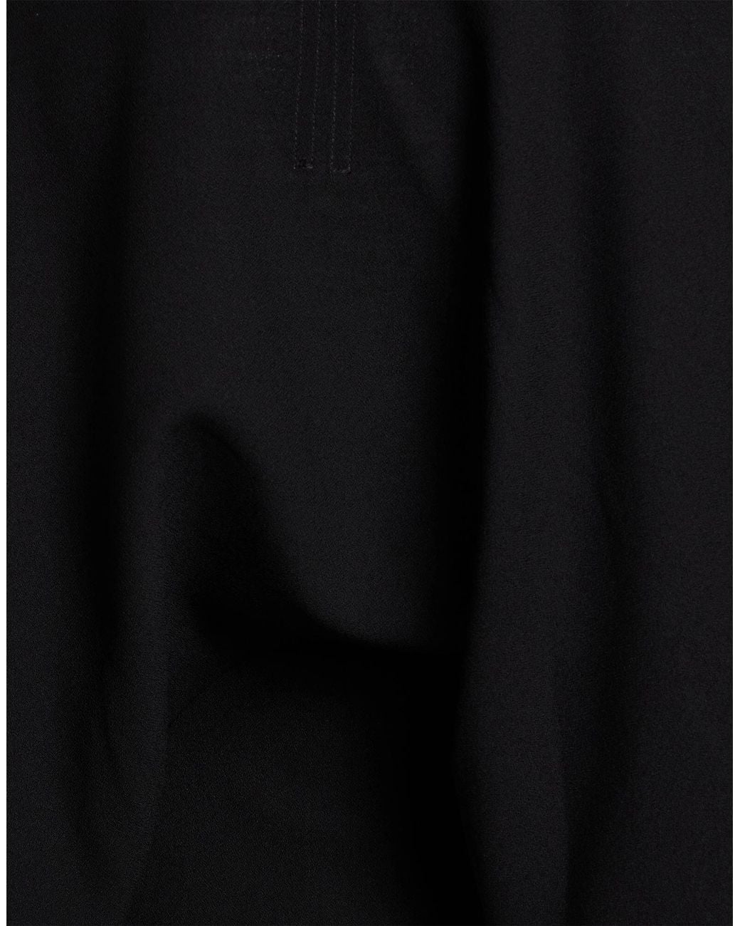 Rick Owens Black Wrap Top