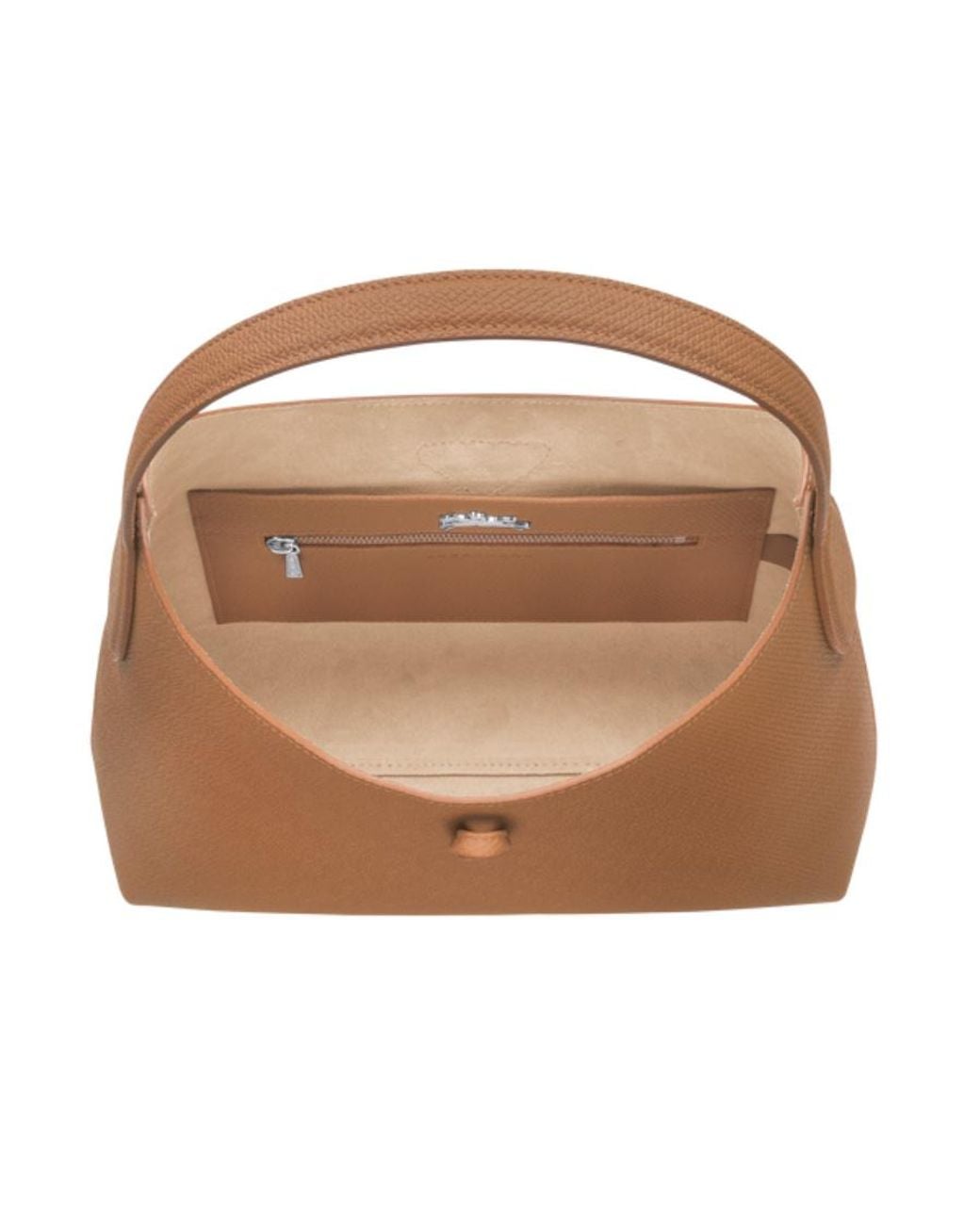 Longchamp Brown Medium Roseau Shoulder Bag