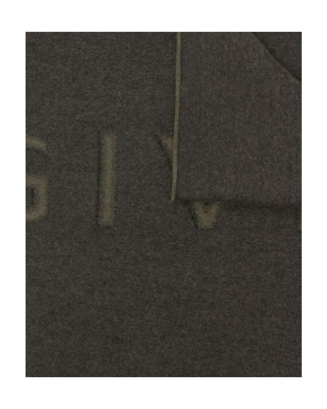 Givenchy Black Logo-Print Knitted Scarf for men