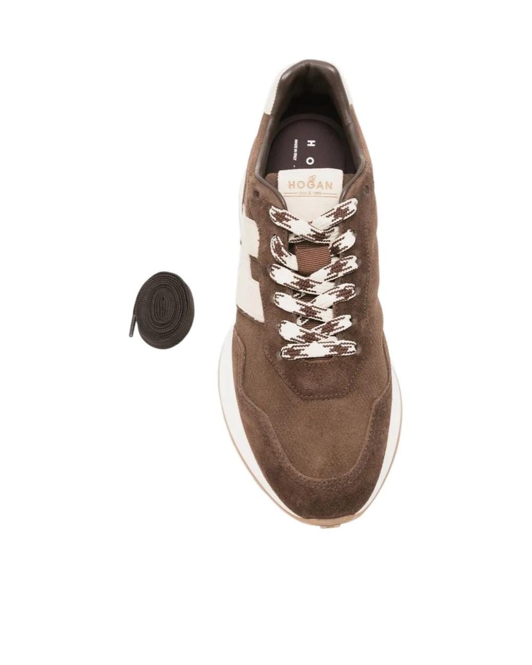 Hogan Brown H641 Sneakers