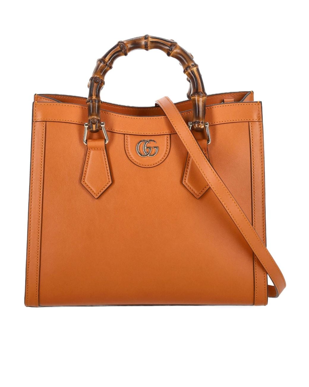 Gucci Brown Diana Medium Top Handle Bag
