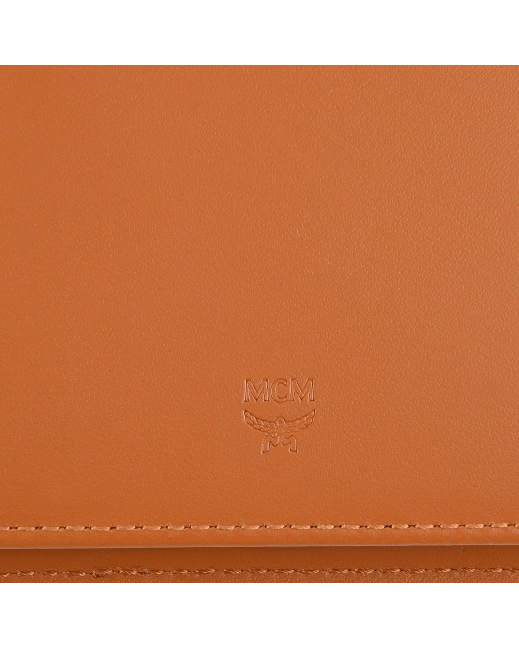 MCM Brown Logo Wallet for men