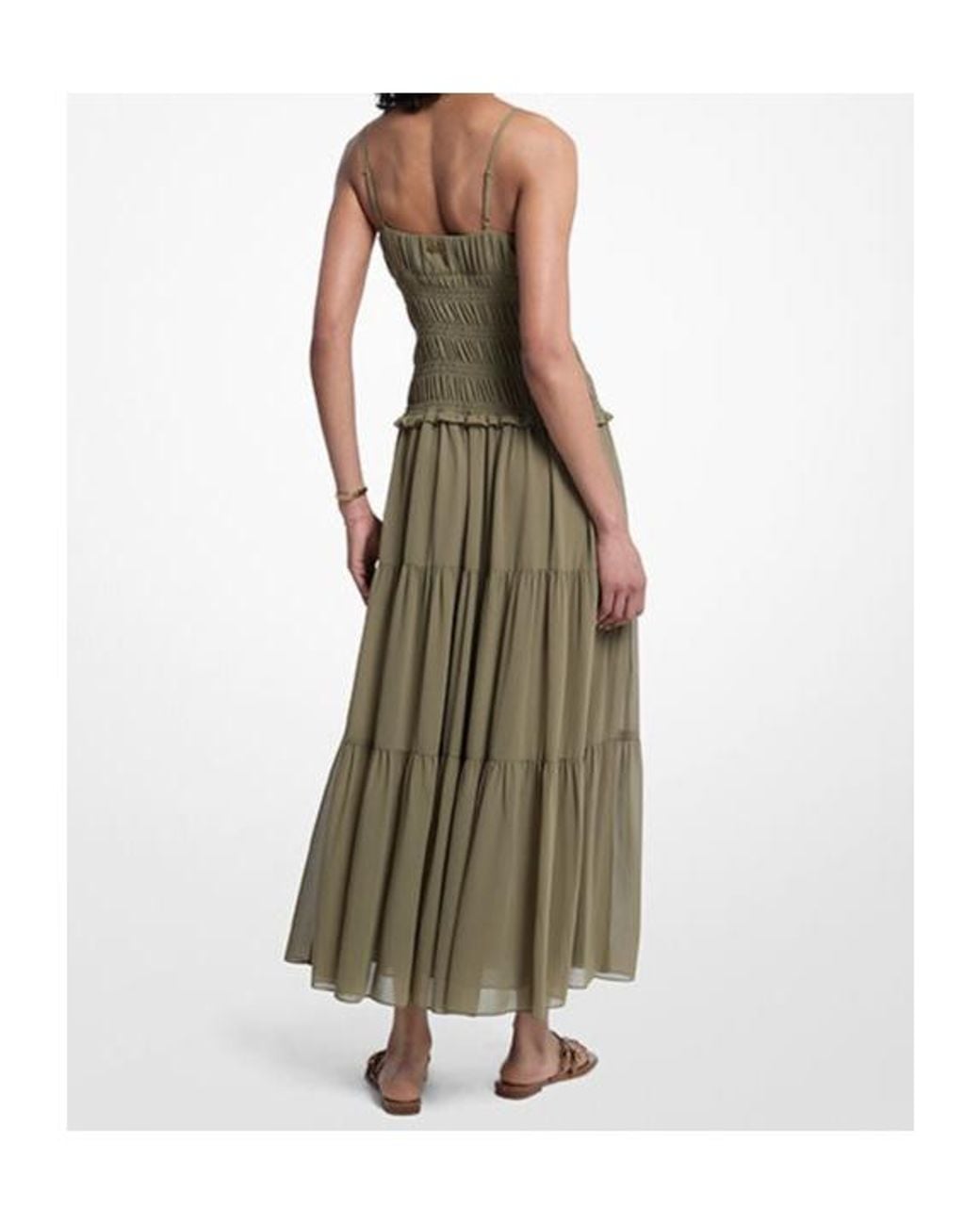 MICHAEL Michael Kors Green Slip Dress