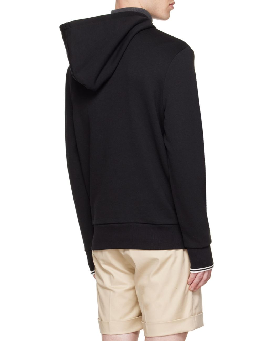 Fred Perry Blue Tipped Hooded Sweatshirt for men