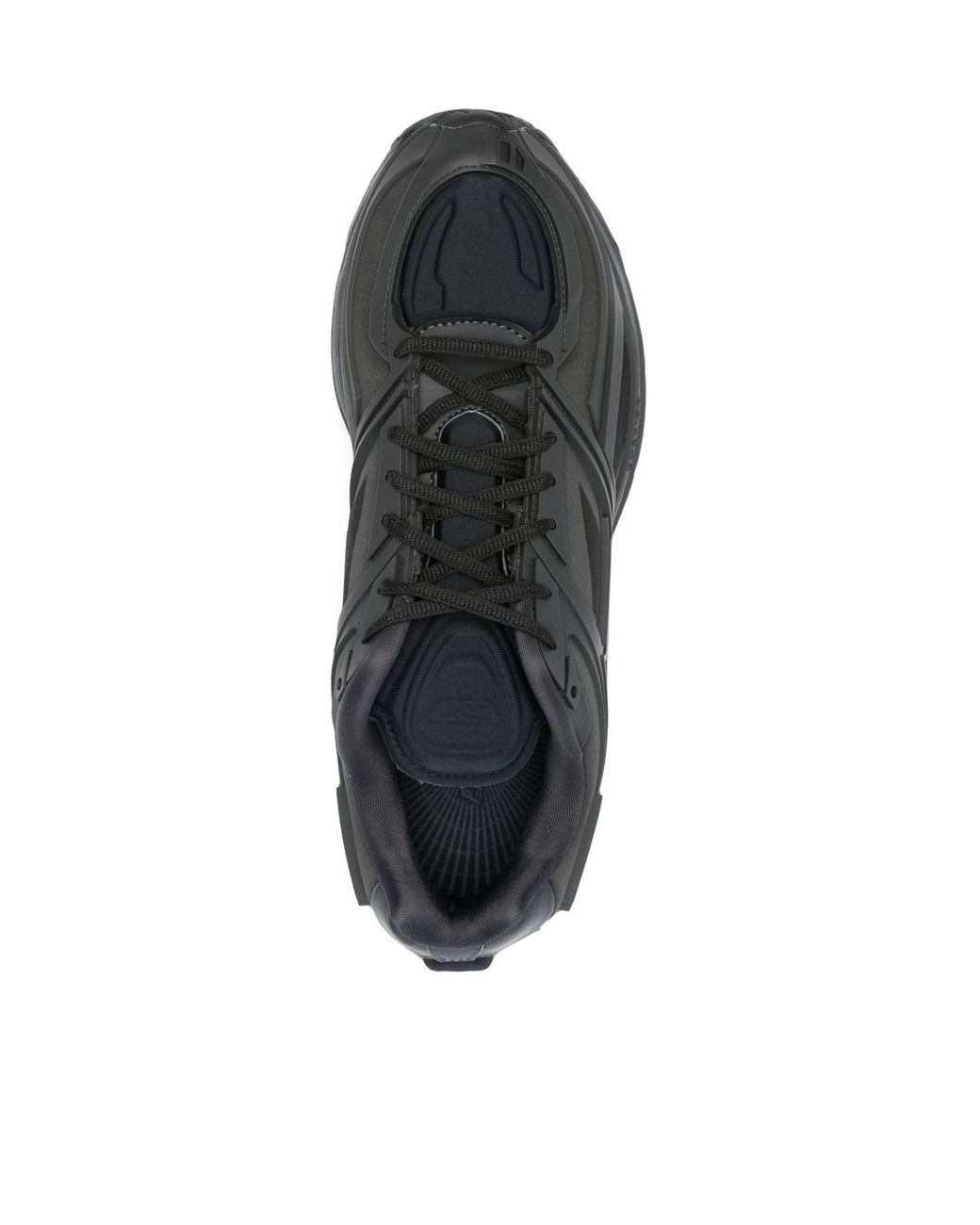 Reebok Black Lace-Up Sneakers for men