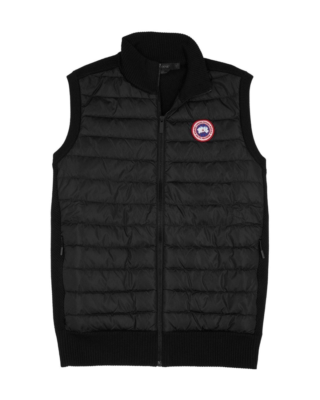 Canada Goose Black Lightweight Thermal Vest for men