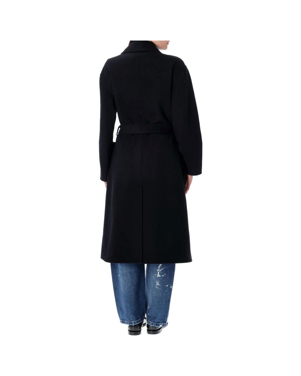 Polo Ralph Lauren Black Belted Coat