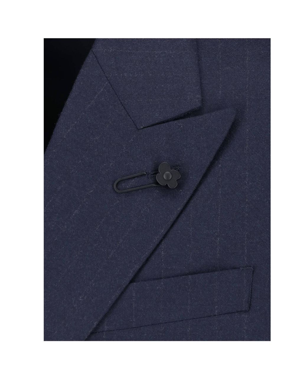Lardini Blue Double-Breasted Tailored Suit for men