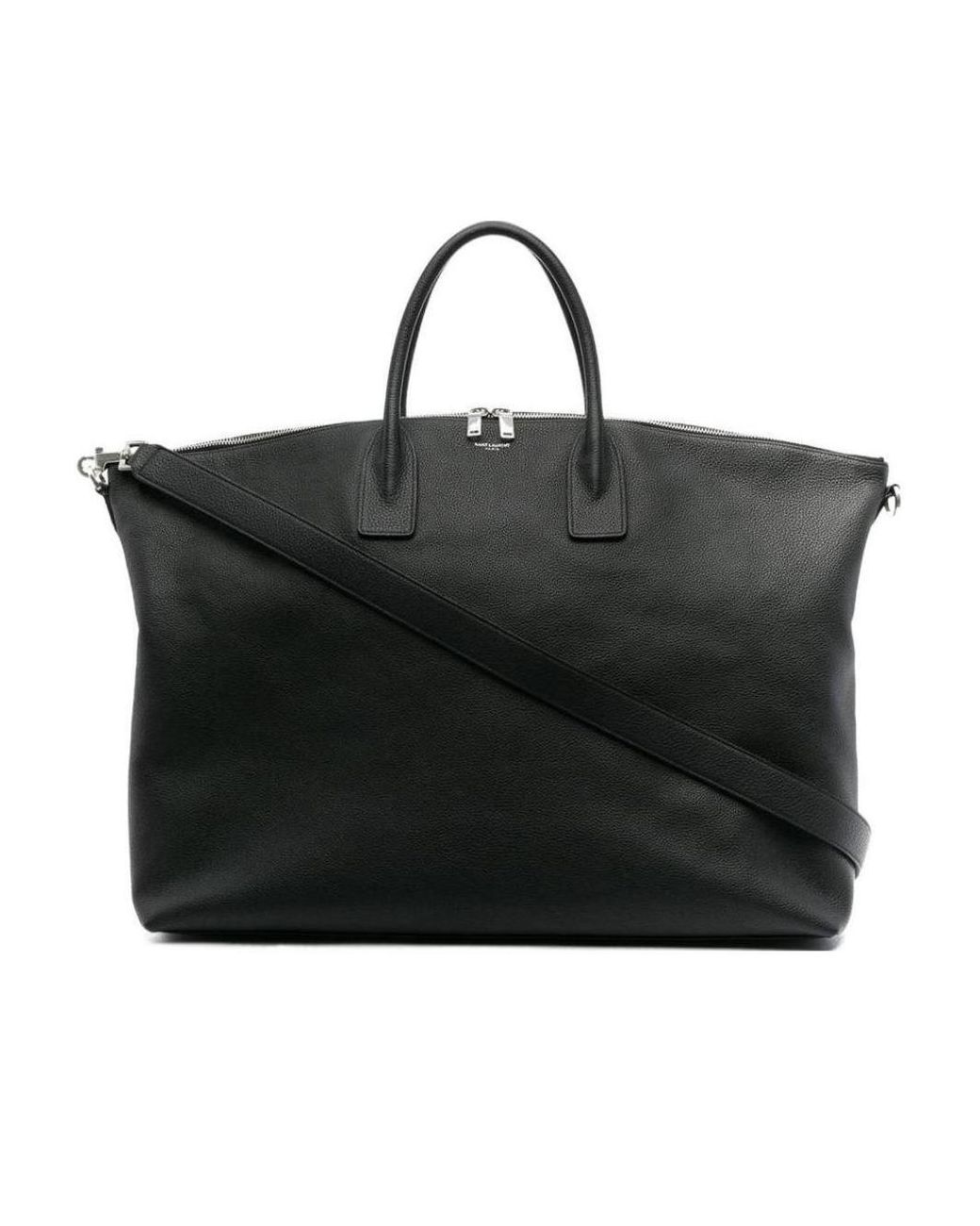 Saint Laurent Black Giant Bowling Tote Bag for men