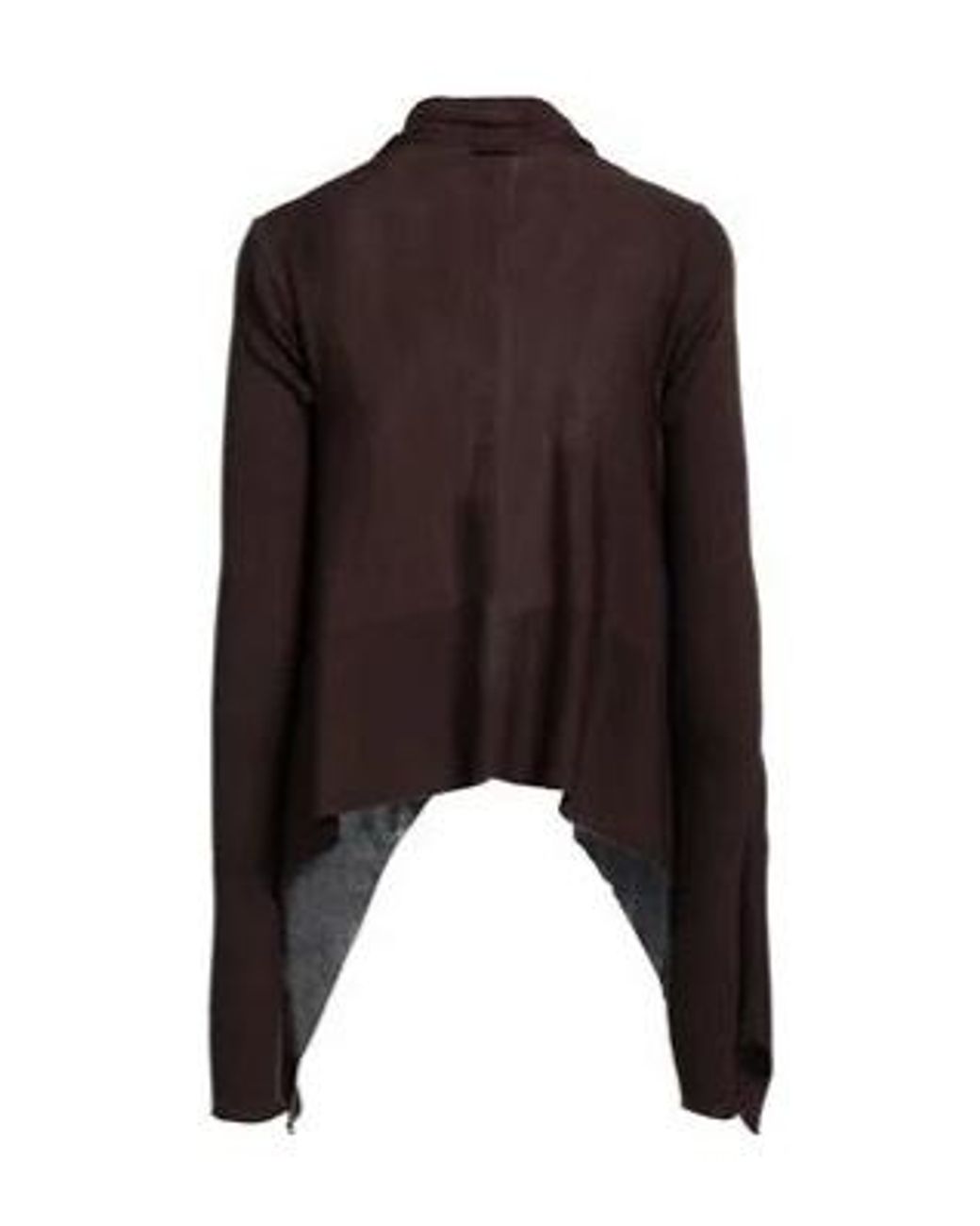 Rick Owens Black Wool Knitted Top
