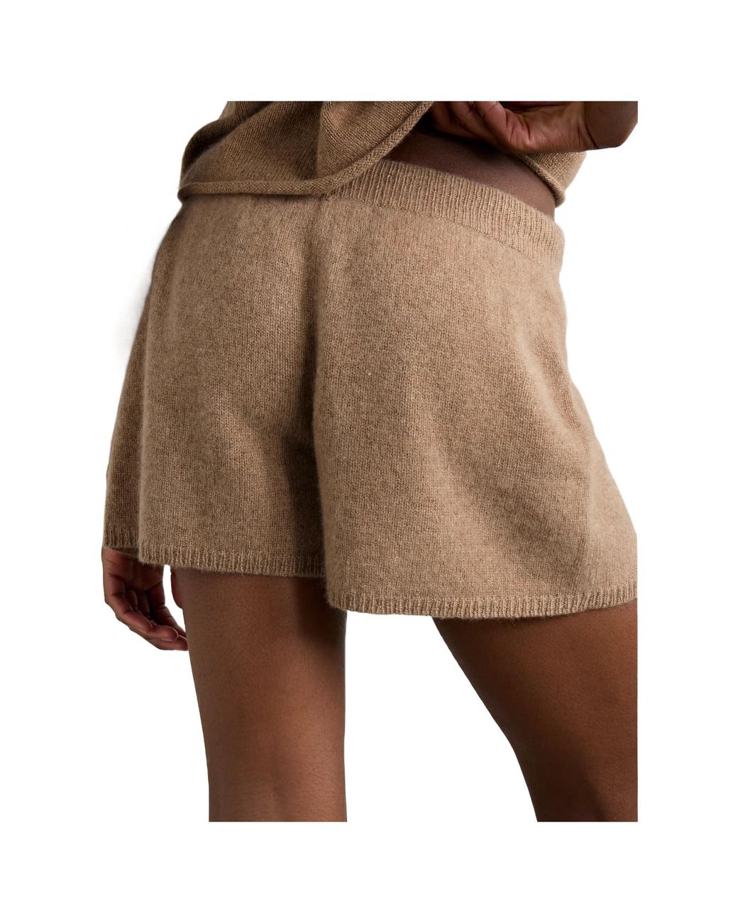 The Elder Statesman Natural Casual Solid Color Shorts