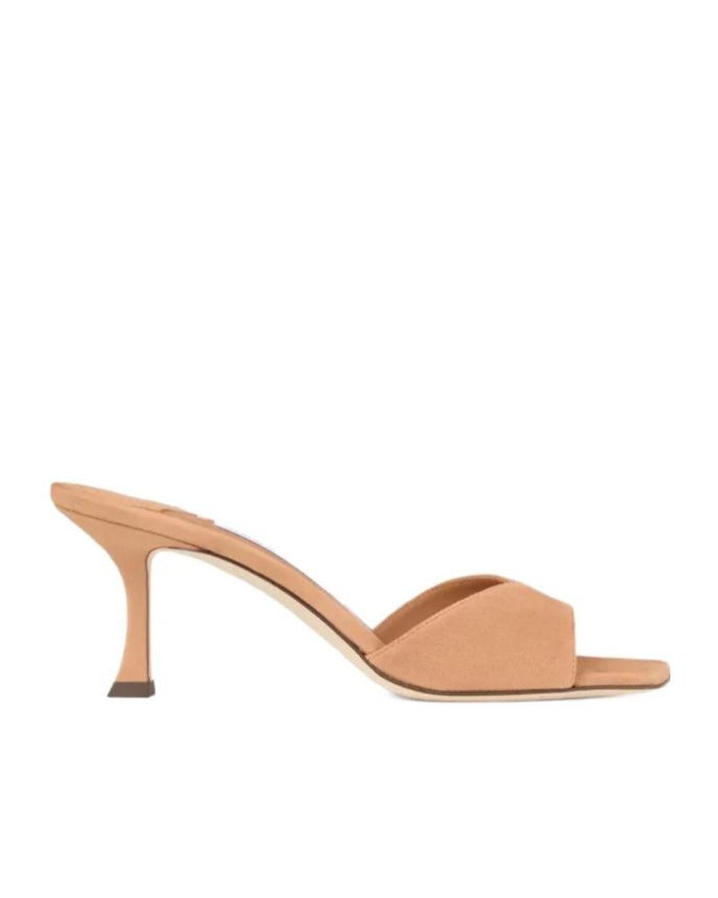 Jimmy Choo Natural 70Mm Skye Mules