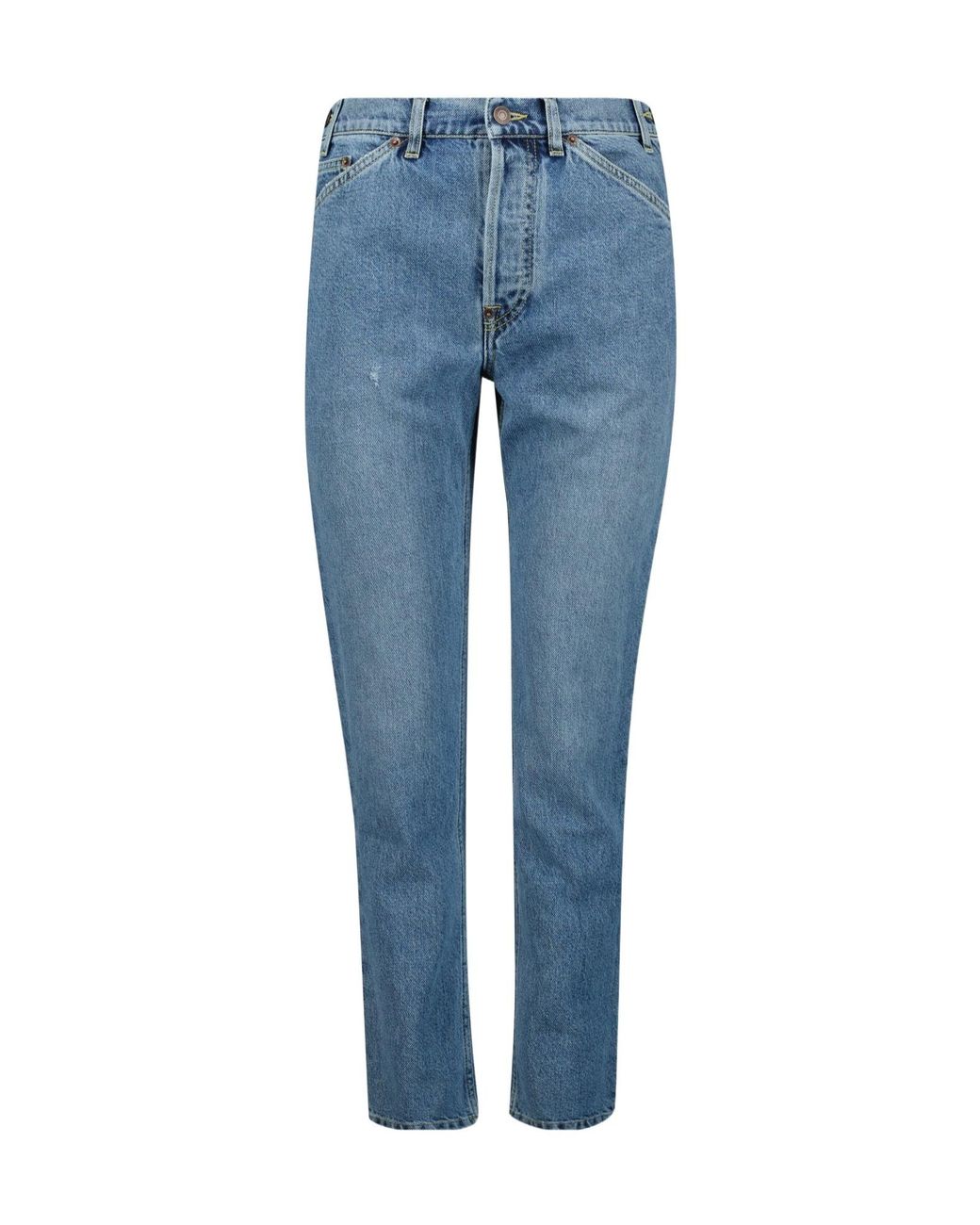 Moschino Blue Belt Loop Denim Trousers