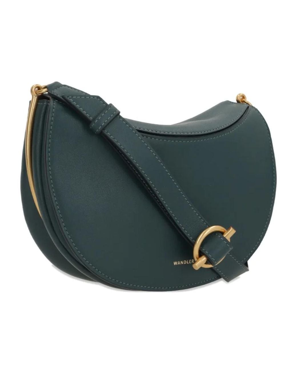 Wandler Green Kate Mini Crossbody Bag